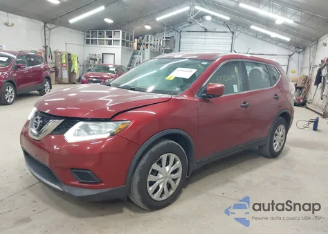 2016 Nissan Rogue S из США, поврежденный, VIN KNMAT2MV3GP606407